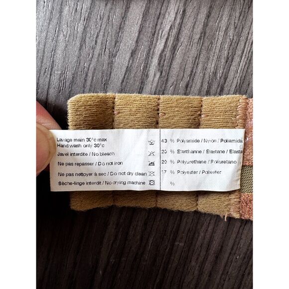 Simon Perele Brown/Tan  Strapless Bra Size 36B - Picture 5 of 5